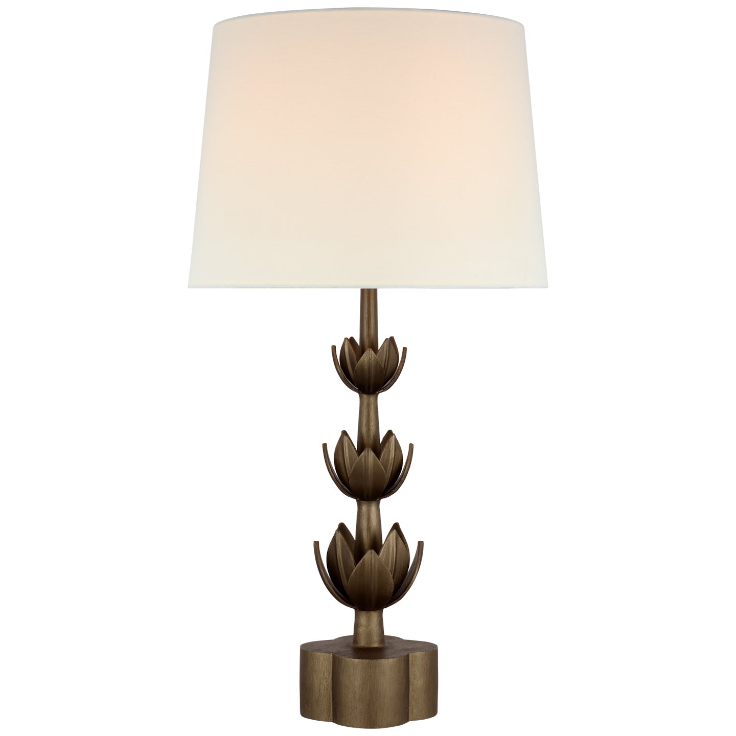Visual Comfort Signature Canada - JN 3003ABL-L - One Light Table Lamp - Alberto - Antique Bronze Leaf