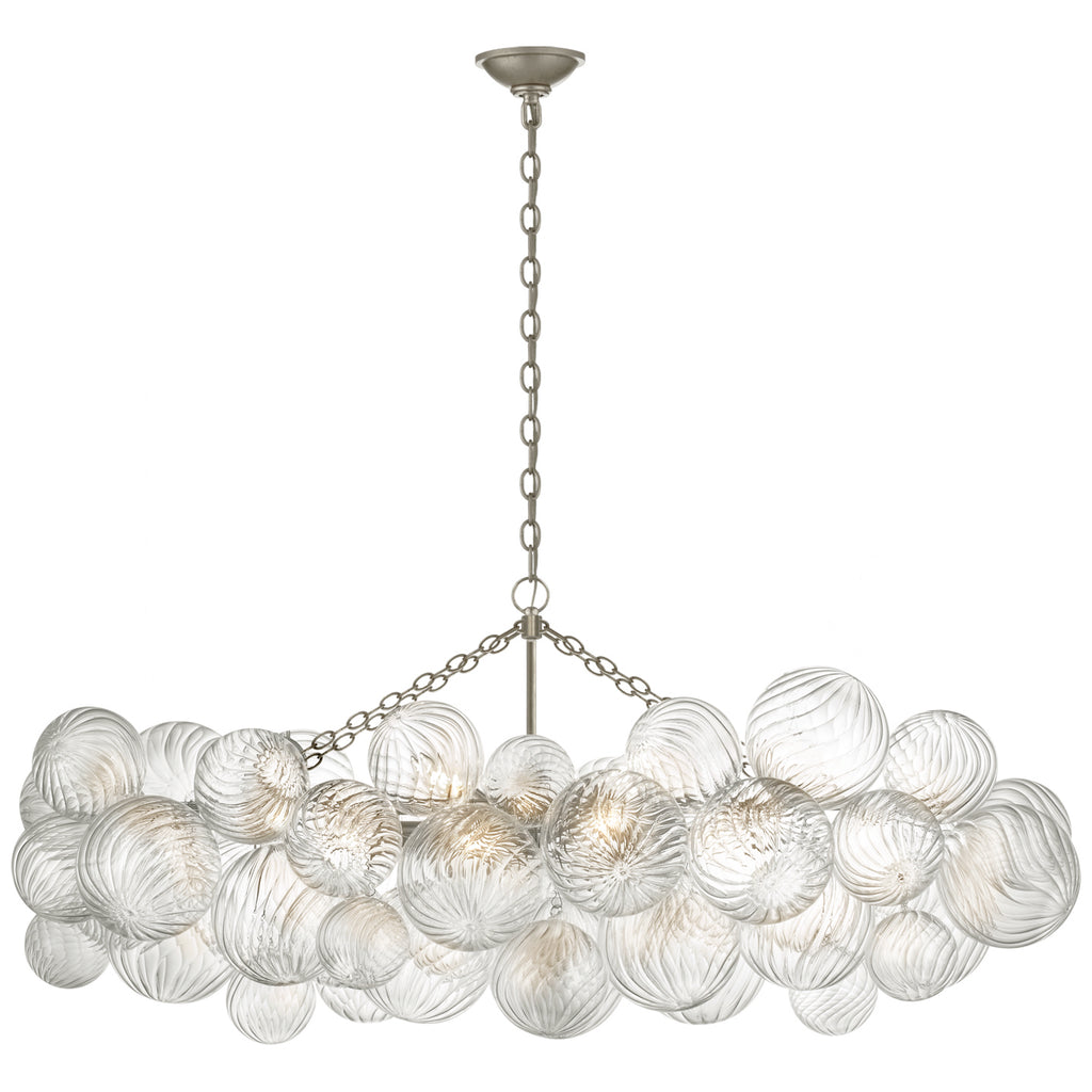 Visual Comfort Signature Canada - JN 5116BSL-CG - LED Linear Chandelier - Talia - Burnished Silver Leaf