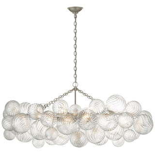 Visual Comfort Signature Canada - JN 5116BSL-CG - LED Linear Chandelier - Talia - Burnished Silver Leaf