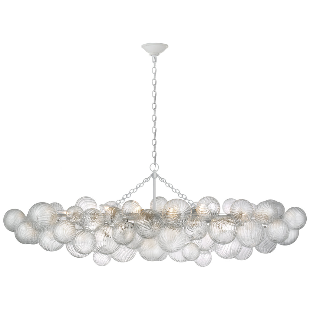 Visual Comfort Signature Canada - JN 5117PW-CG - LED Linear Chandelier - Talia - Plaster White