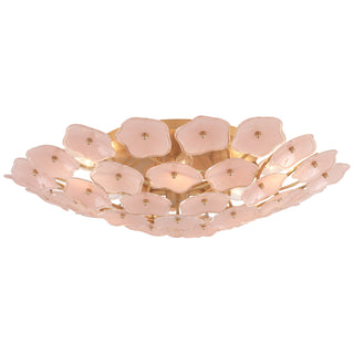 Visual Comfort Signature Canada - KS 4066SB-BLS - LED Flush Mount - Leighton - Soft Brass