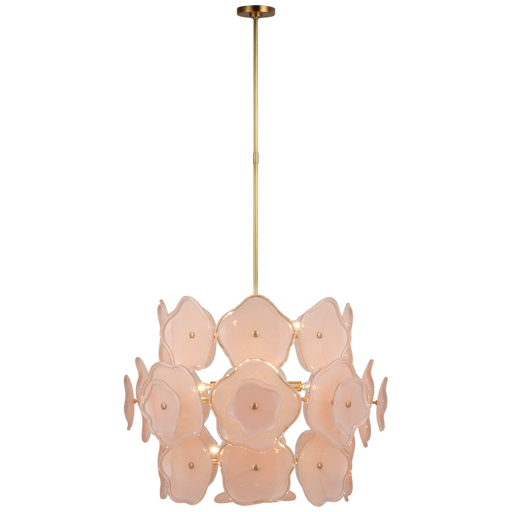 Visual Comfort Signature Canada - KS 5067SB-BLS - LED Chandelier - Leighton - Soft Brass