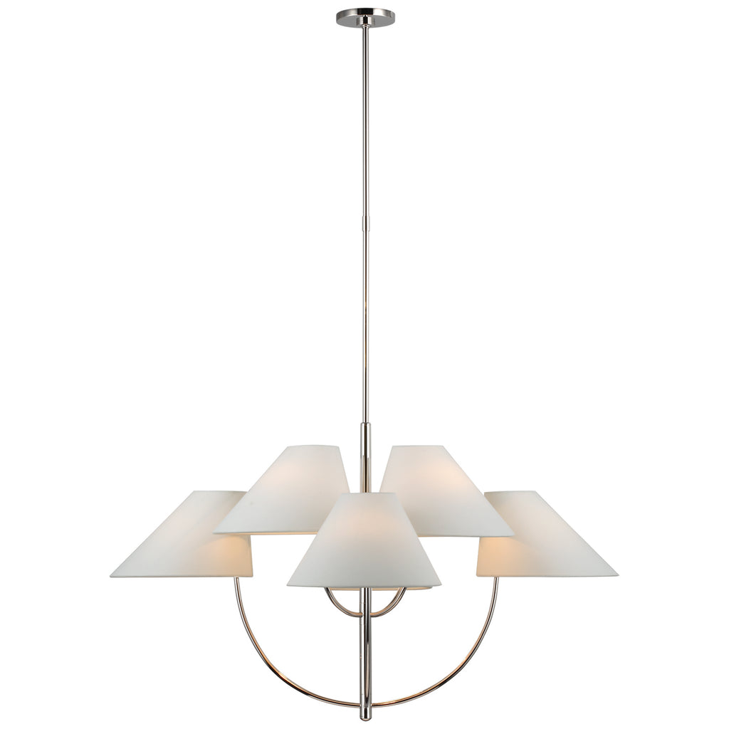 Visual Comfort Signature Canada - KS 5225PN-L - LED Chandelier - Kinsley - Polished Nickel