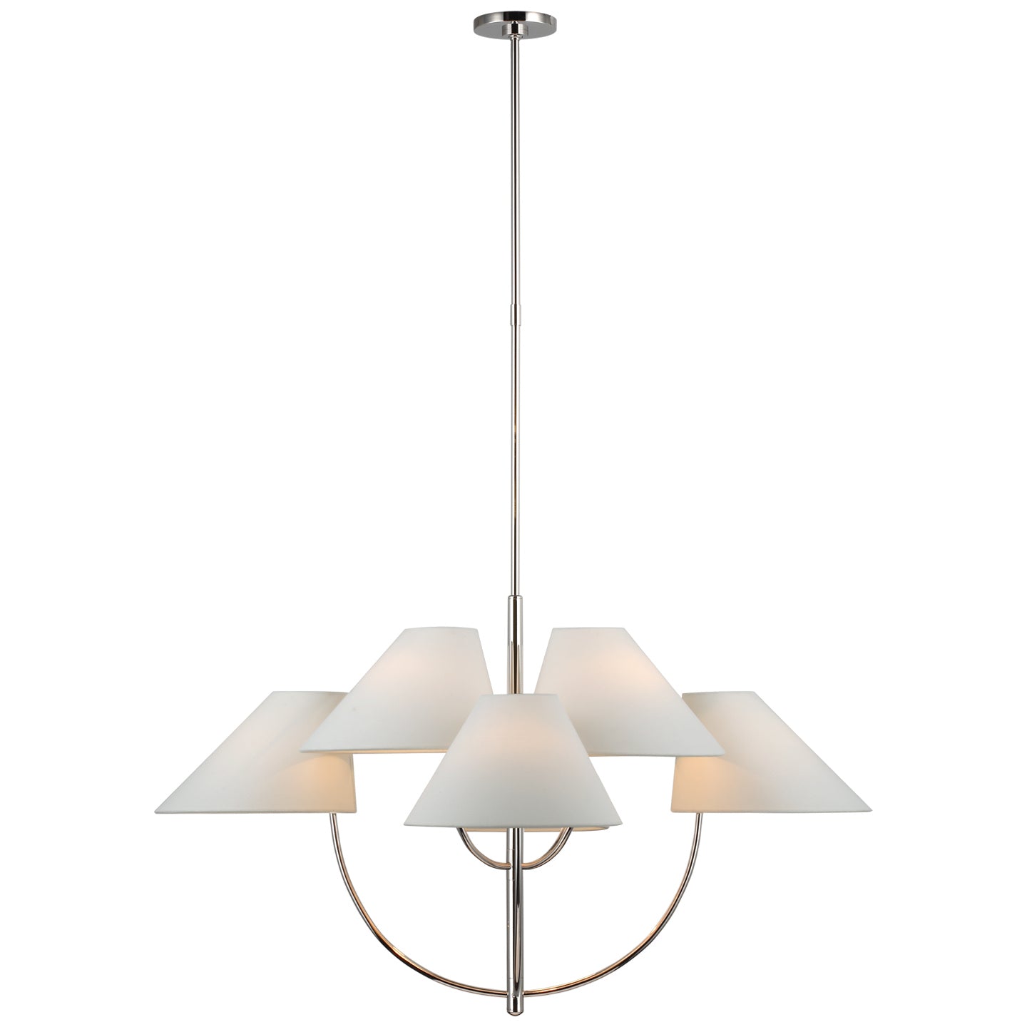 Visual Comfort Signature Canada - KS 5225PN-L - LED Chandelier - Kinsley - Polished Nickel