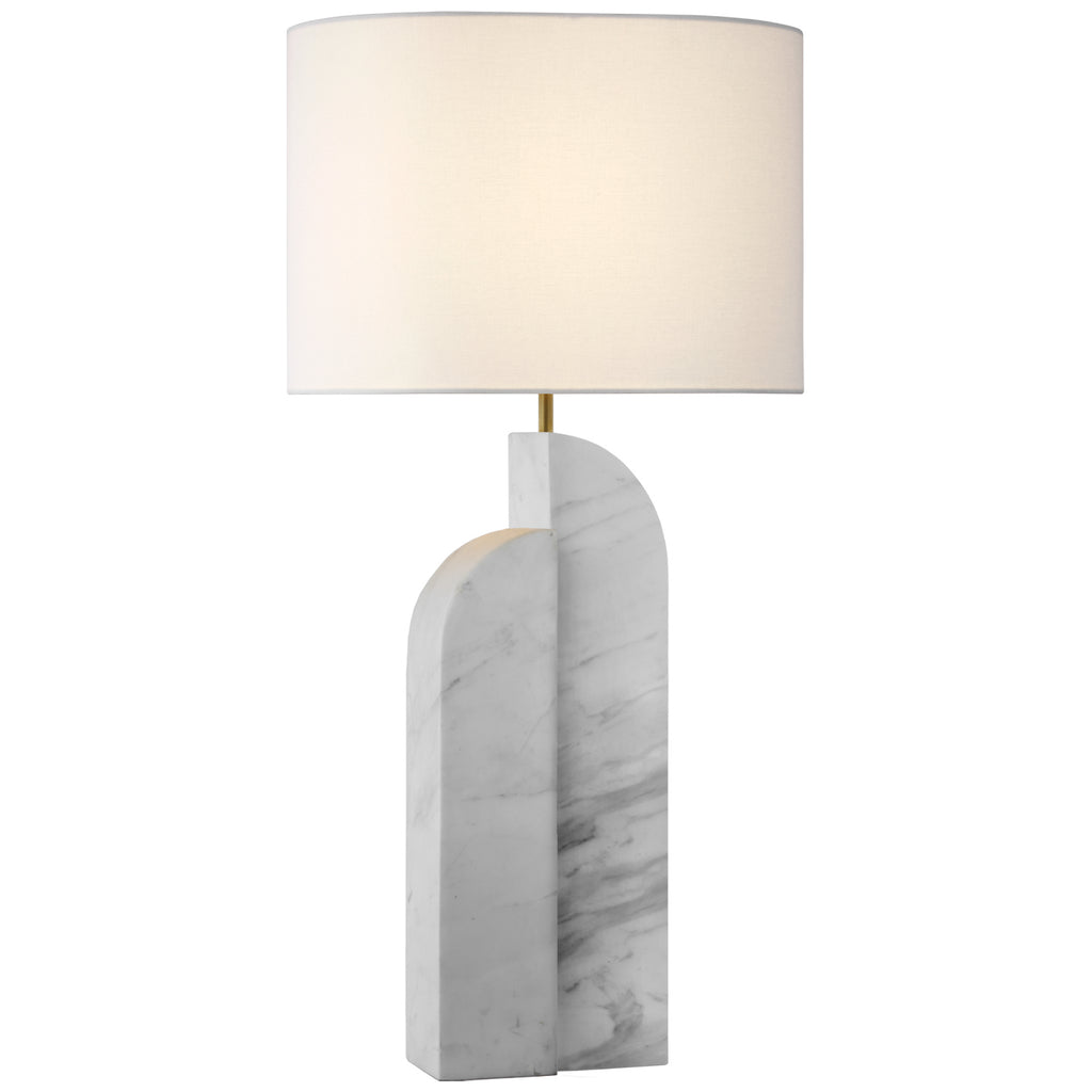 Visual Comfort Signature Canada - KW 3930WM-L - LED Table Lamp - Savoye - White Marble