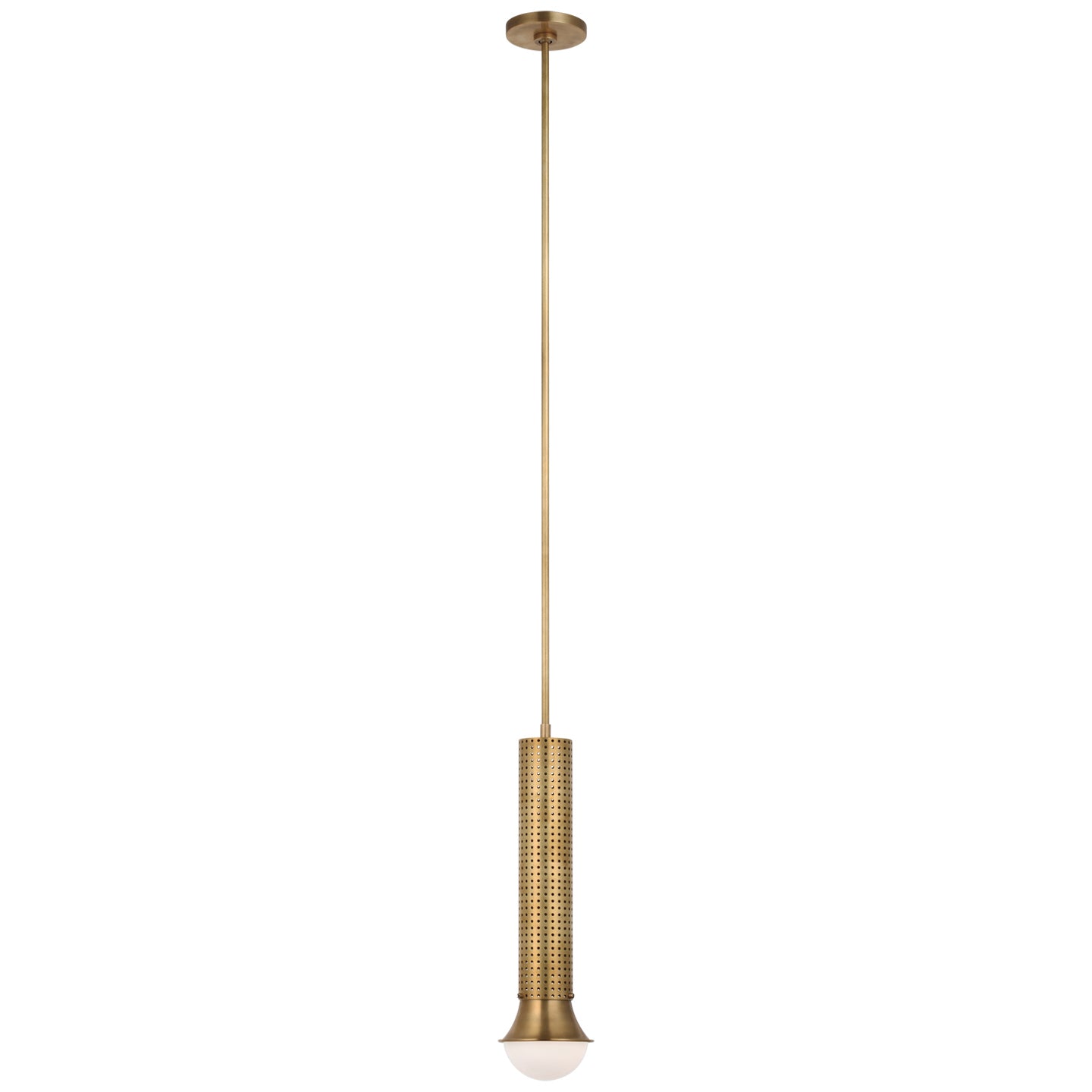 Visual Comfort Signature Canada - KW 5220AB-WG - LED Pendant - Precision - Antique-Burnished Brass