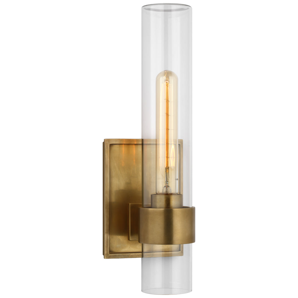 Visual Comfort Signature Canada - S 2168HAB-CG - LED Outdoor Wall Sconce - Presidio - Hand-Rubbed Antique Brass