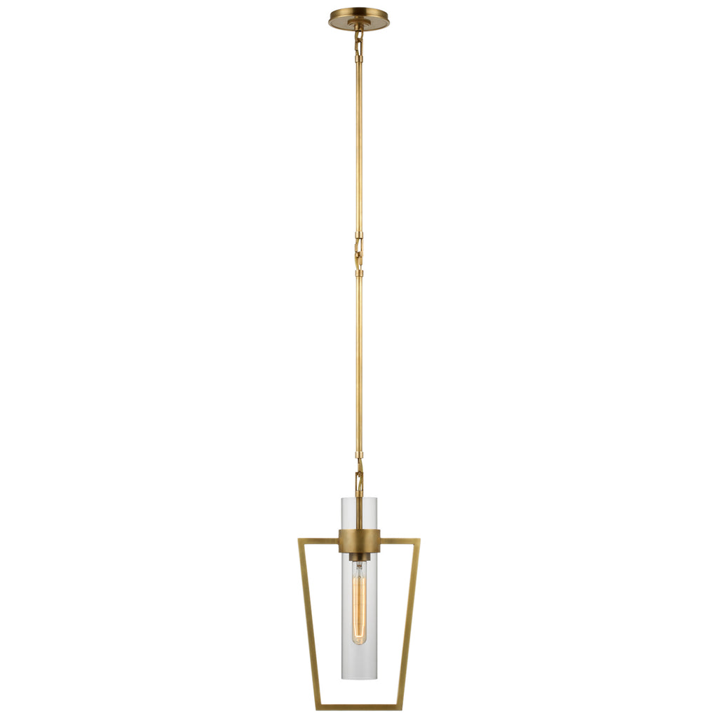 Visual Comfort Signature Canada - S 5676HAB-CG - LED Pendant - Presidio - Hand-Rubbed Antique Brass