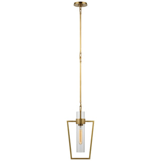 Visual Comfort Signature Canada - S 5676HAB-CG - LED Pendant - Presidio - Hand-Rubbed Antique Brass