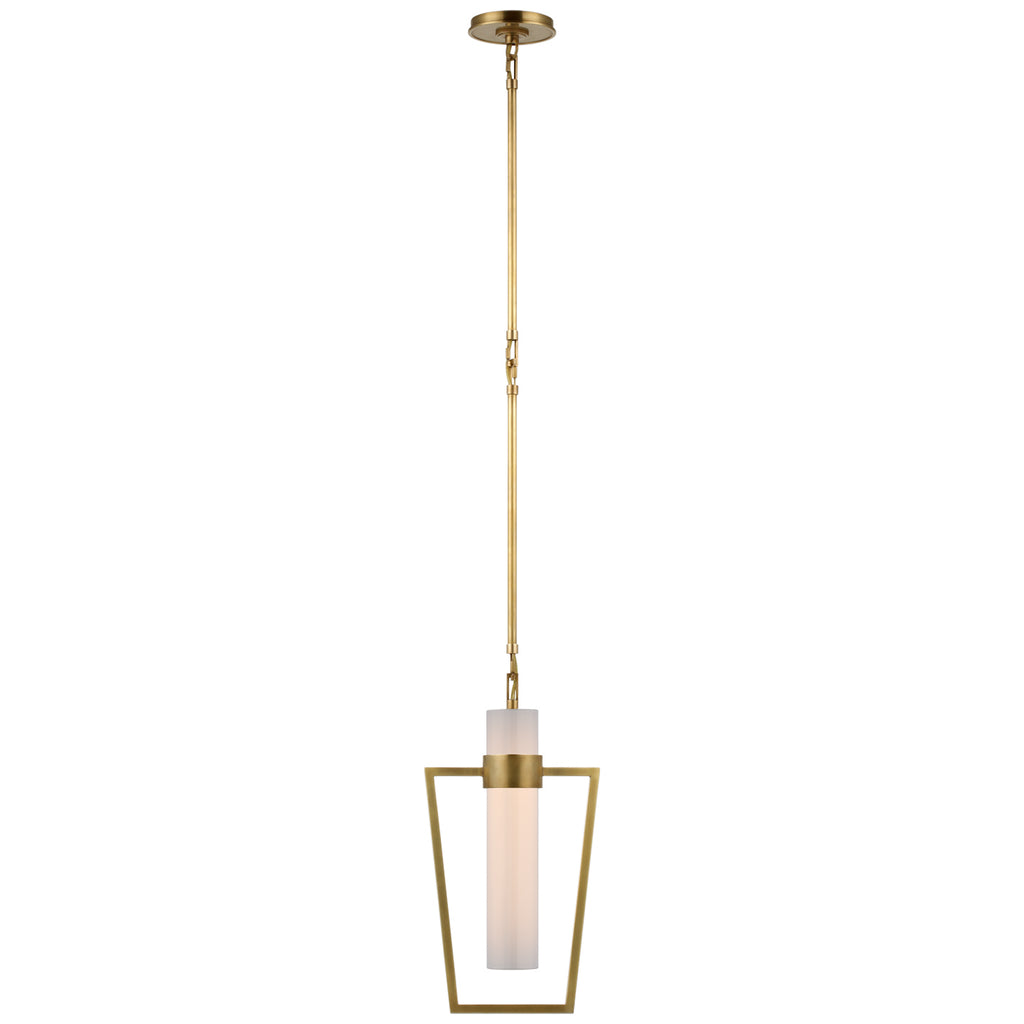 Visual Comfort Signature Canada - S 5676HAB-WG - LED Pendant - Presidio - Hand-Rubbed Antique Brass