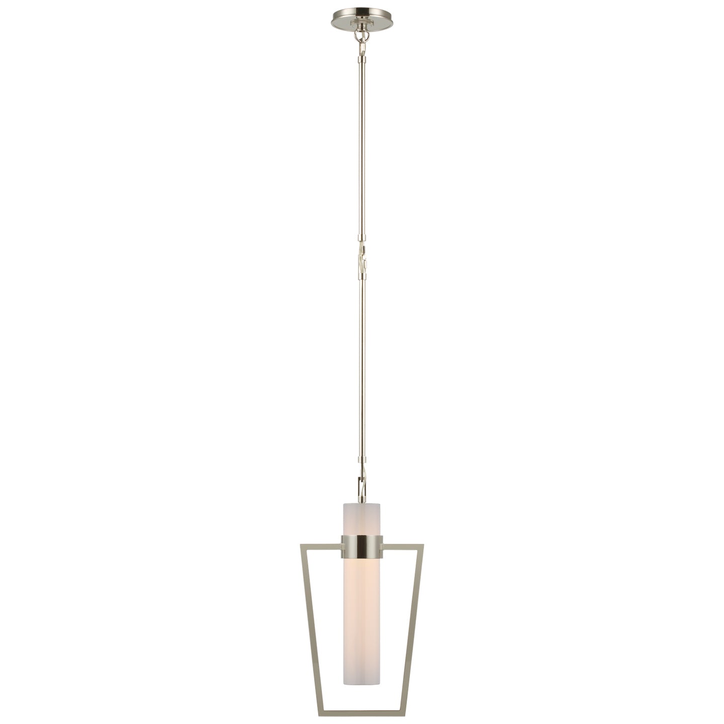 Visual Comfort Signature Canada - S 5676PN-WG - LED Pendant - Presidio - Polished Nickel