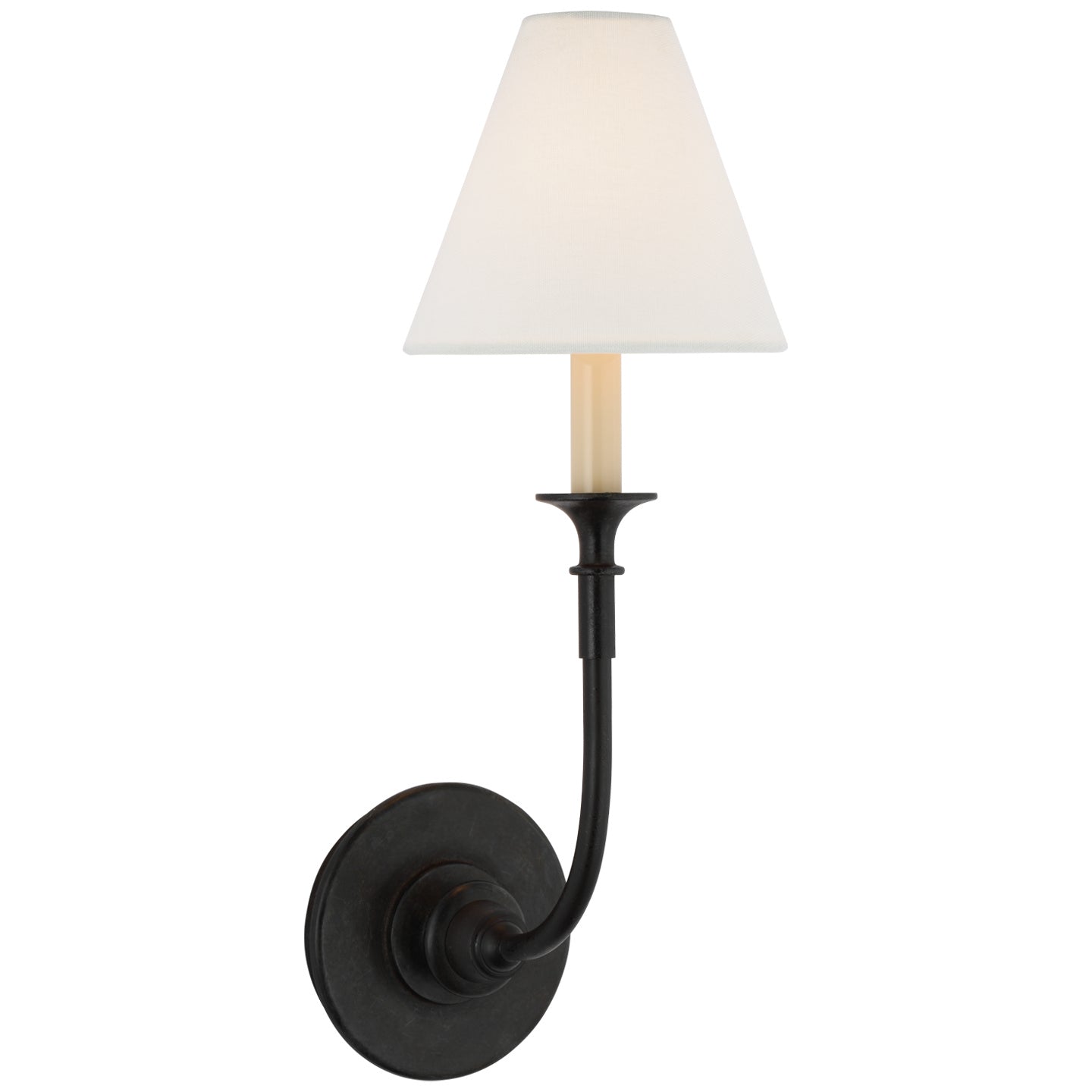 Visual Comfort Signature Canada - TOB 2450AI-L - LED Wall Sconce - Piaf - Aged Iron