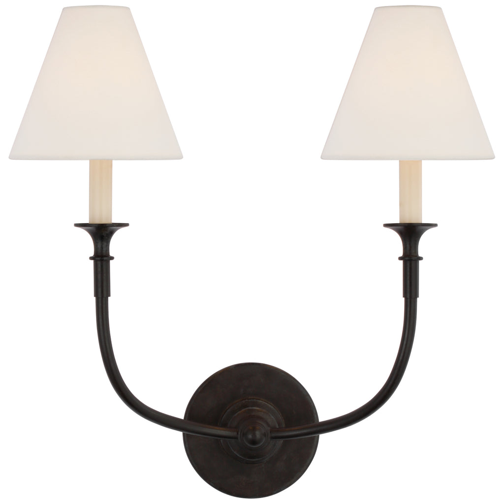 Visual Comfort Signature Canada - TOB 2451AI-L - LED Wall Sconce - Piaf - Aged Iron