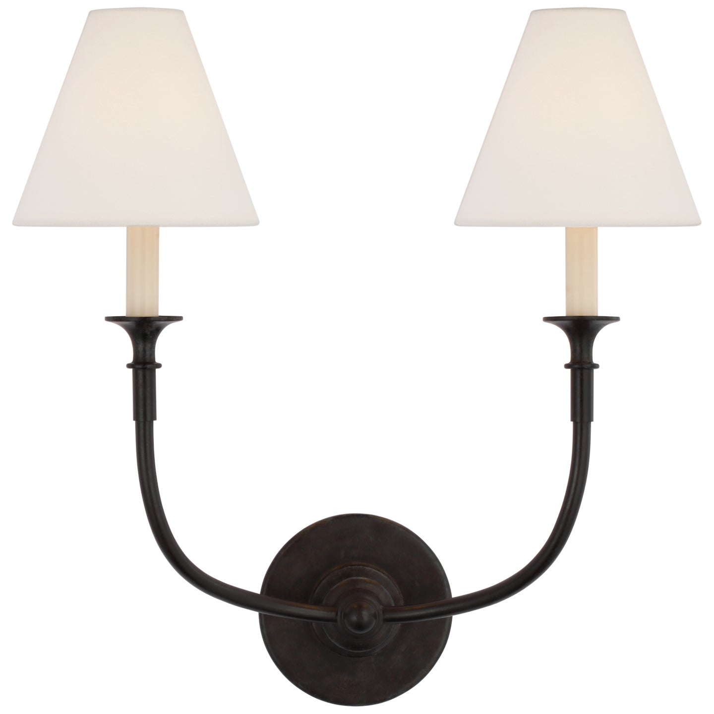 Visual Comfort Signature Canada - TOB 2451AI-L - LED Wall Sconce - Piaf - Aged Iron
