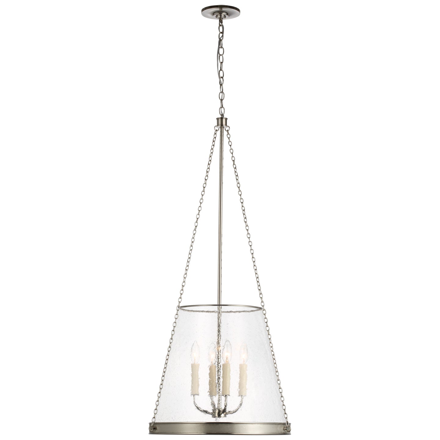 Visual Comfort Signature Canada - S 5182PN-CG - LED Pendant - Reese - Polished Nickel