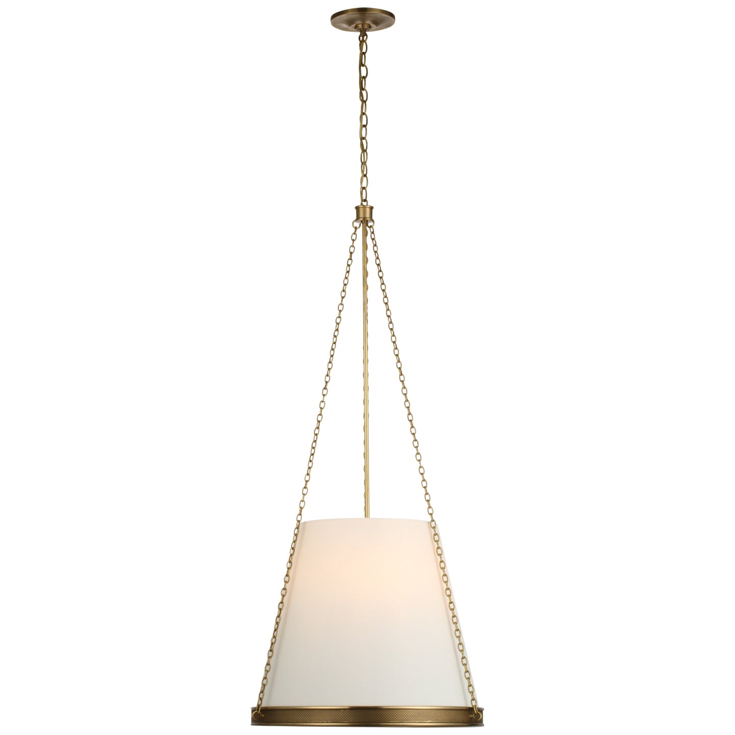 Visual Comfort Signature Canada - S 5182SB-L - LED Pendant - Reese - Soft Brass