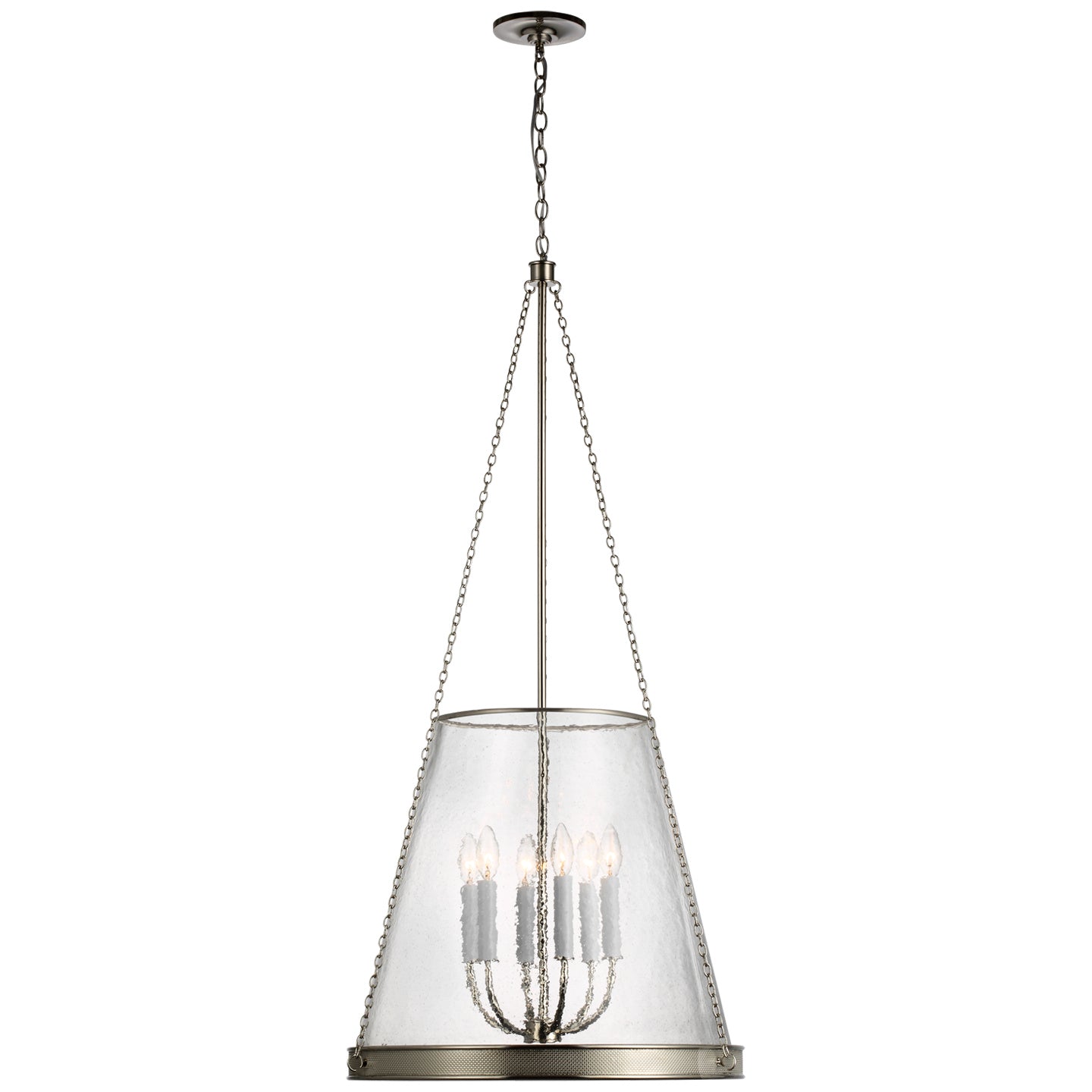 Visual Comfort Signature Canada - S 5183PN-CG - LED Pendant - Reese - Polished Nickel