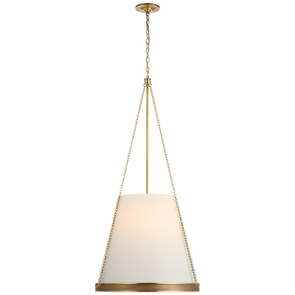 Visual Comfort Signature Canada - S 5183SB-L - LED Pendant - Reese - Soft Brass