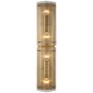 Visual Comfort Signature Canada - ARN 2044CG - LED Wall Sconce - Clayton - Crystal and Hand-Rubbed Antique Brass