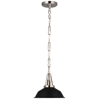 Visual Comfort Signature Canada - CHC 5460PN-BLK - LED Pendant - Layton - Polished Nickel