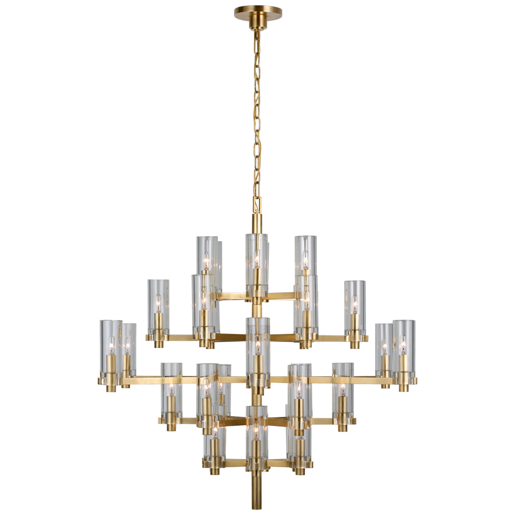 Visual Comfort Signature Canada - CHC 5632AB-CG - LED Chandelier - Sonnet - Antique-Burnished Brass