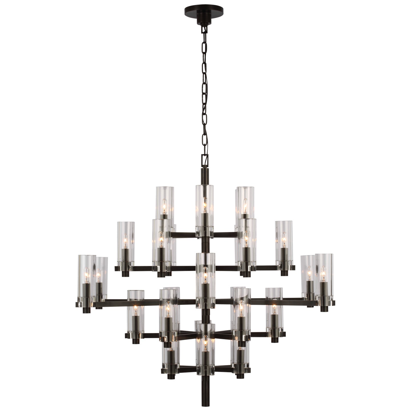 Visual Comfort Signature Canada - CHC 5632BZ-CG - LED Chandelier - Sonnet - Bronze