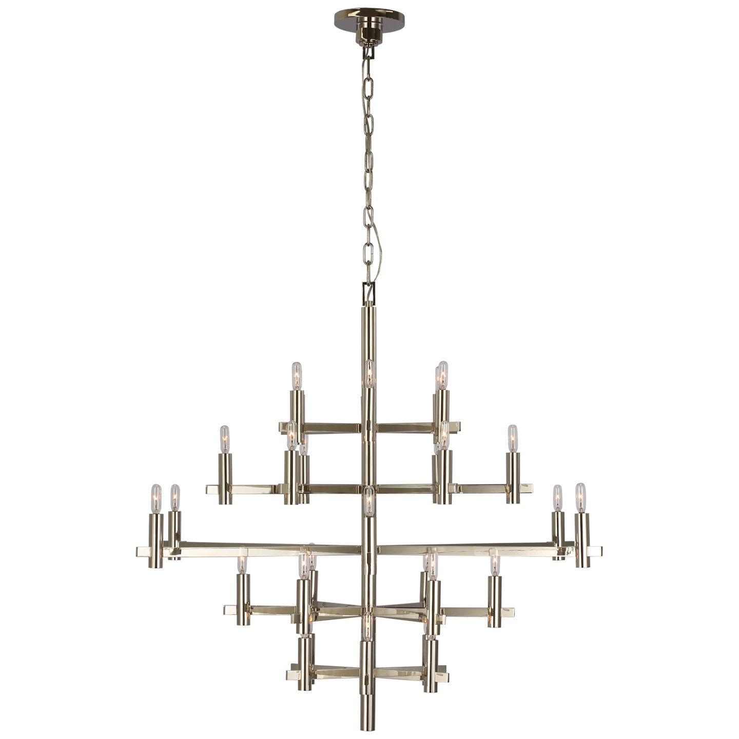 Visual Comfort Signature Canada - CHC 5632PN - LED Chandelier - Sonnet - Polished Nickel