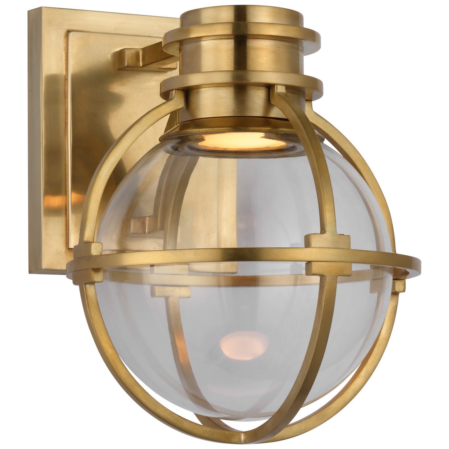 Visual Comfort Signature Canada - CHD 2480AB-CG - LED Wall Sconce - Gracie - Antique-Burnished Brass