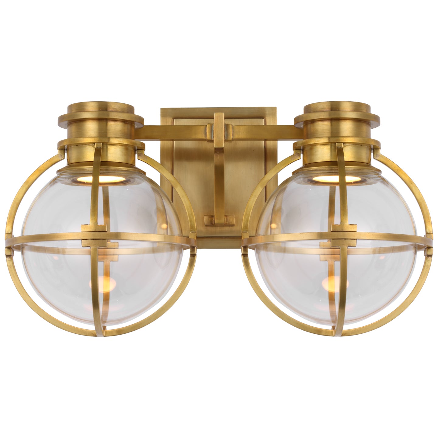 Visual Comfort Signature Canada - CHD 2482AB-CG - LED Wall Sconce - Gracie - Antique-Burnished Brass