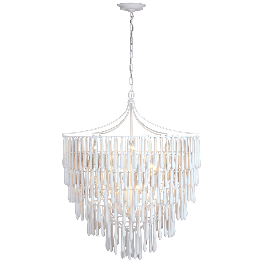 Visual Comfort Signature Canada - JN 5132PW - LED Chandelier - Vacarro - Plaster White