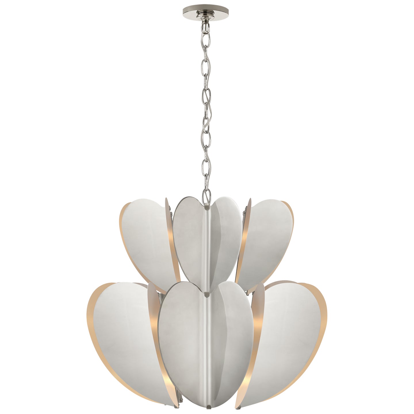 Visual Comfort Signature Canada - KS 5132PN - LED Chandelier - Danes - Polished Nickel
