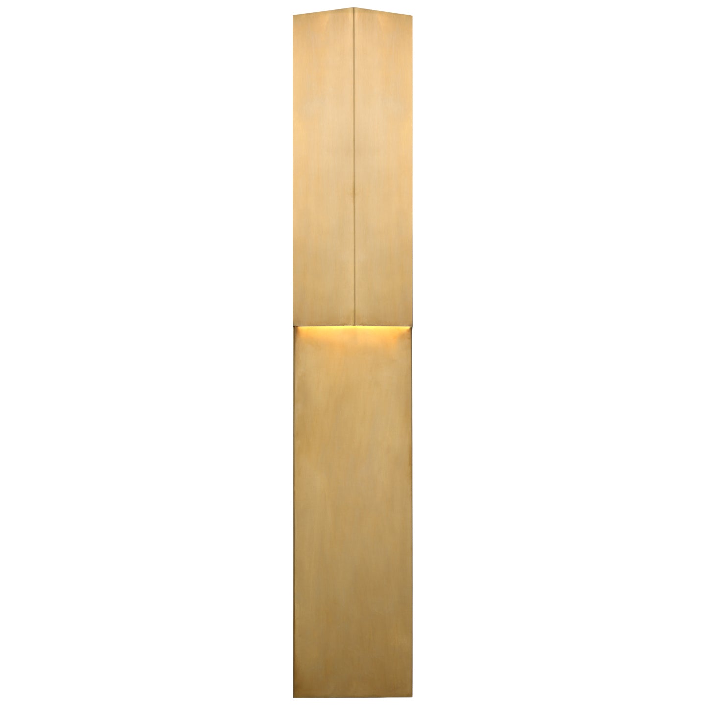 Visual Comfort Signature Canada - KW 2783AB - LED Outdoor Wall Sconce - Rega - Antique-Burnished Brass