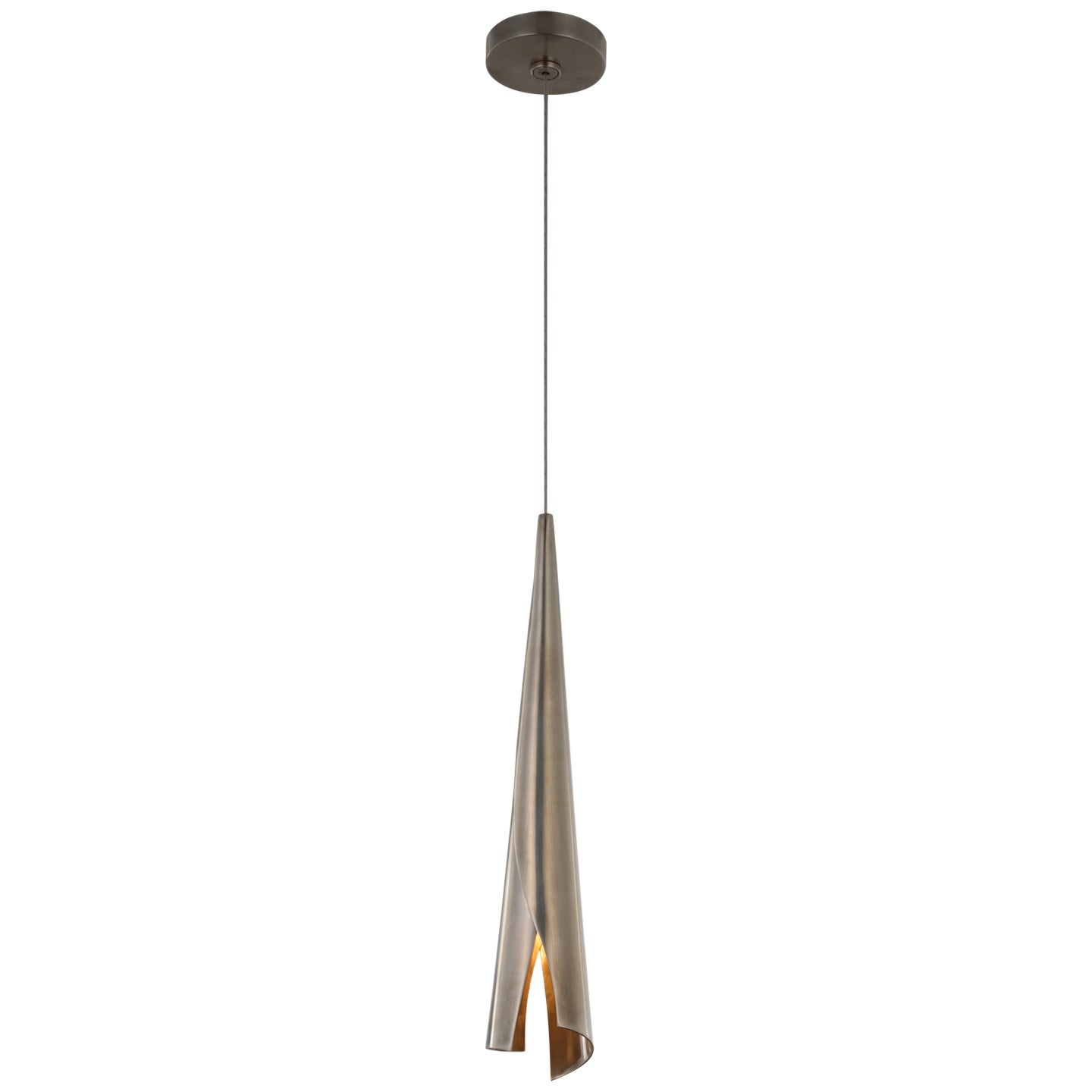 Visual Comfort Signature Canada - KW 5630PWT - LED Pendant - Piel - Pewter