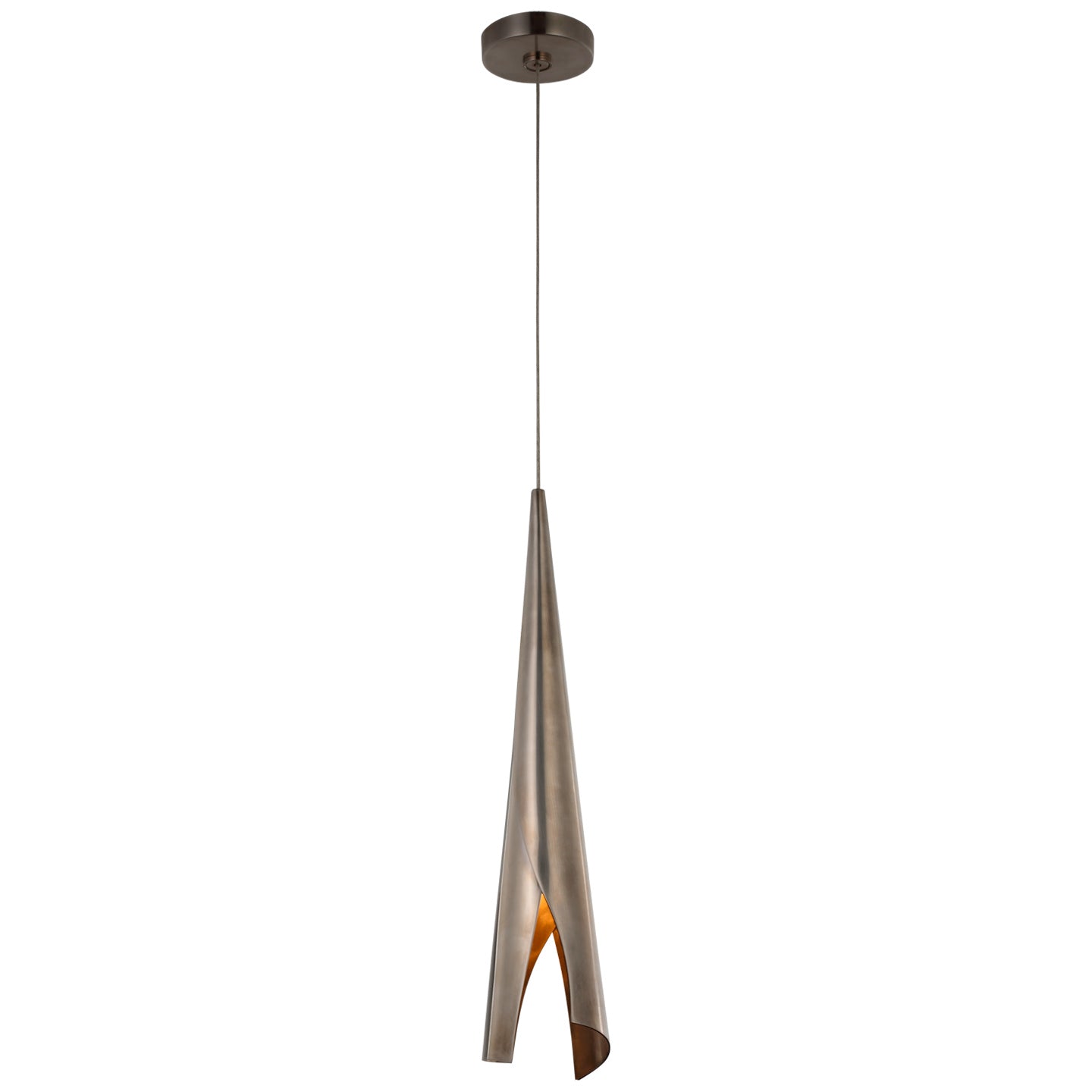 Visual Comfort Signature Canada - KW 5631PWT - LED Pendant - Piel - Pewter