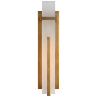 Visual Comfort Signature Canada - S 2910HAB-ALB - LED Wall Sconce - Malik - Hand-Rubbed Antique Brass
