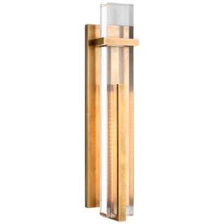 Visual Comfort Signature Canada - S 2910HAB-CG - LED Wall Sconce - Malik - Hand-Rubbed Antique Brass