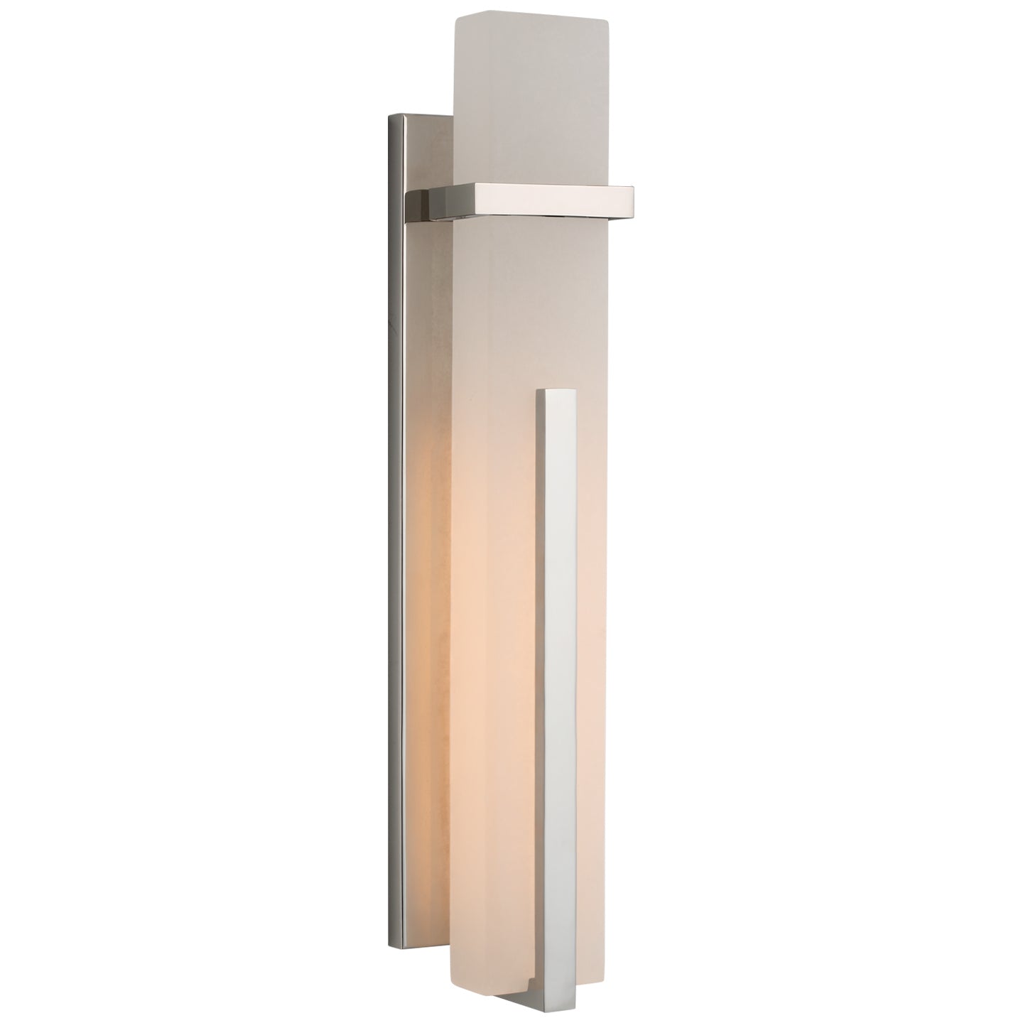 Visual Comfort Signature Canada - S 2910PN-ALB - LED Wall Sconce - Malik - Polished Nickel