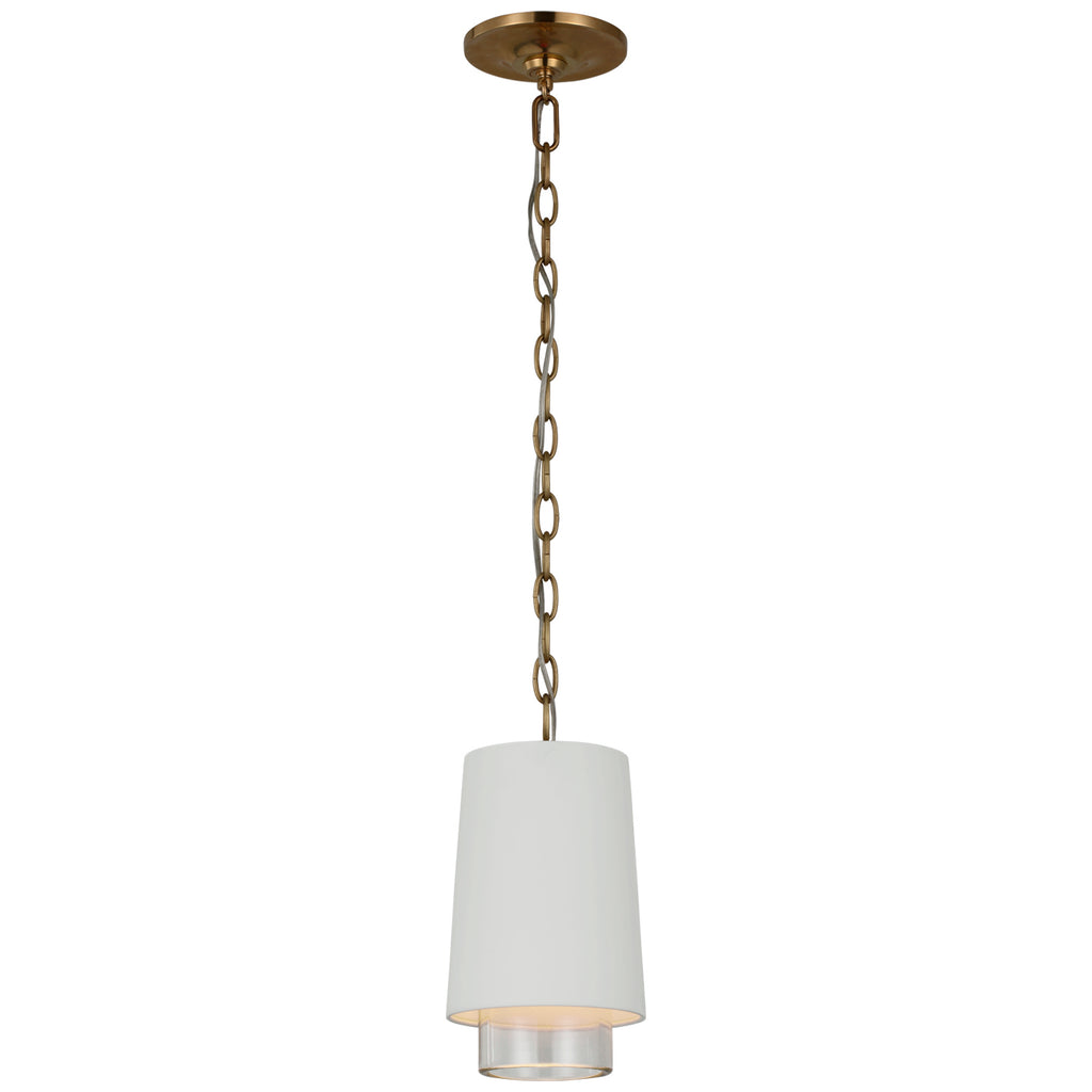 Visual Comfort Signature Canada - S 5120WHT/CG - LED Pendant - Sydney - Soft Brass