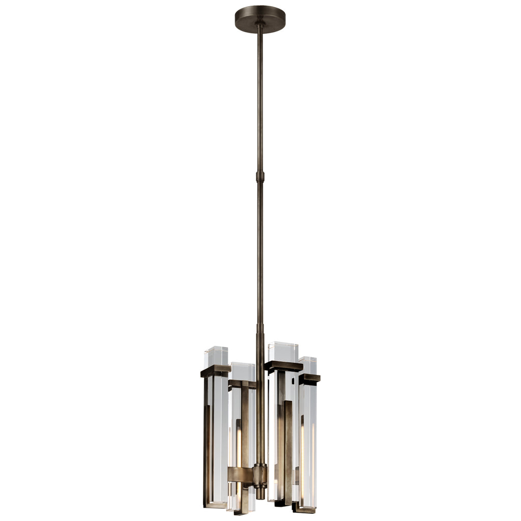 Visual Comfort Signature Canada - S 5910BZ-CG - LED Chandelier - Malik - Bronze