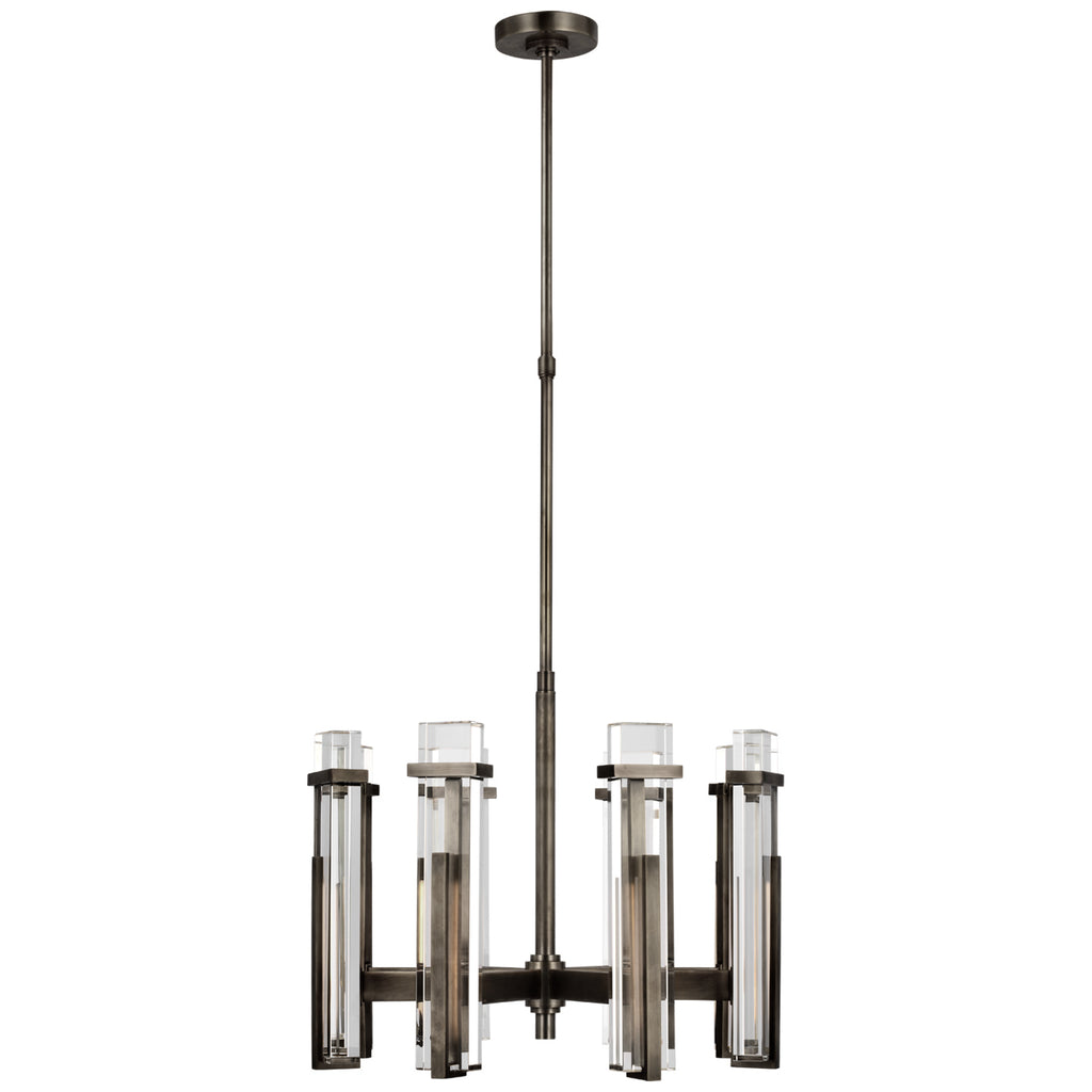 Visual Comfort Signature Canada - S 5911BZ-CG - LED Chandelier - Malik - Bronze
