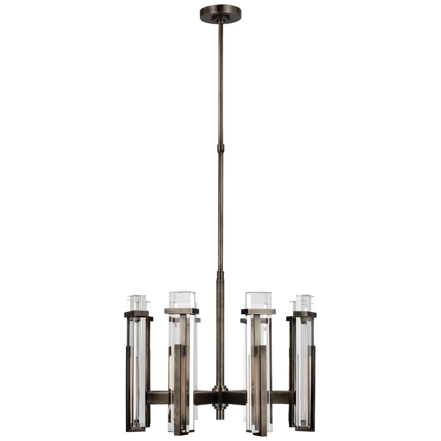 Visual Comfort Signature Canada - S 5911BZ-CG - LED Chandelier - Malik - Bronze