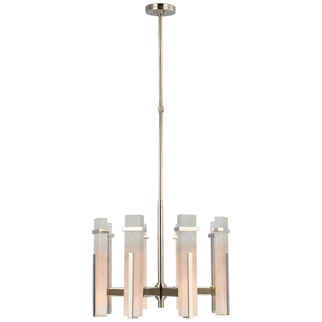 Visual Comfort Signature Canada - S 5911PN-ALB - LED Chandelier - Malik - Polished Nickel