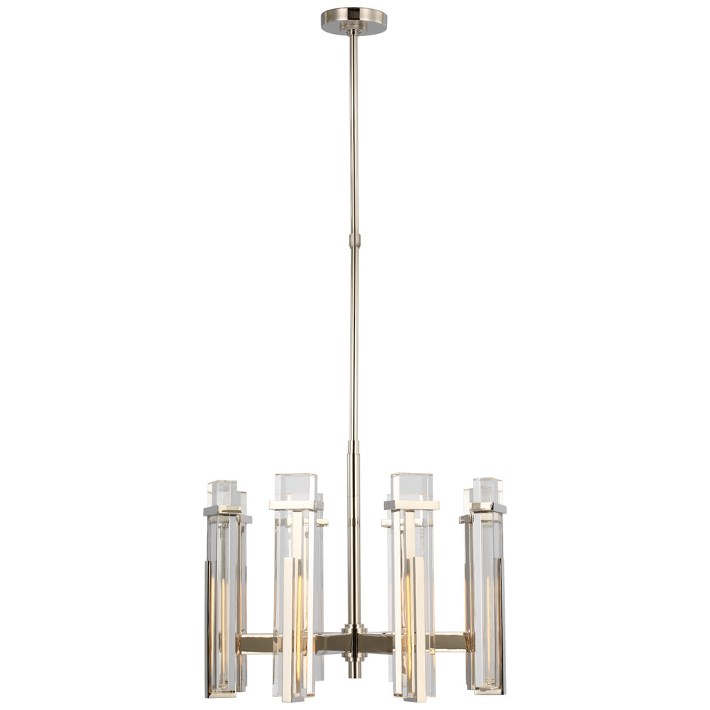 Visual Comfort Signature Canada - S 5911PN-CG - LED Chandelier - Malik - Polished Nickel