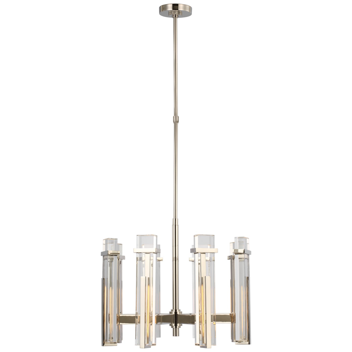 Visual Comfort Signature Canada - S 5911PN-CG - LED Chandelier - Malik - Polished Nickel
