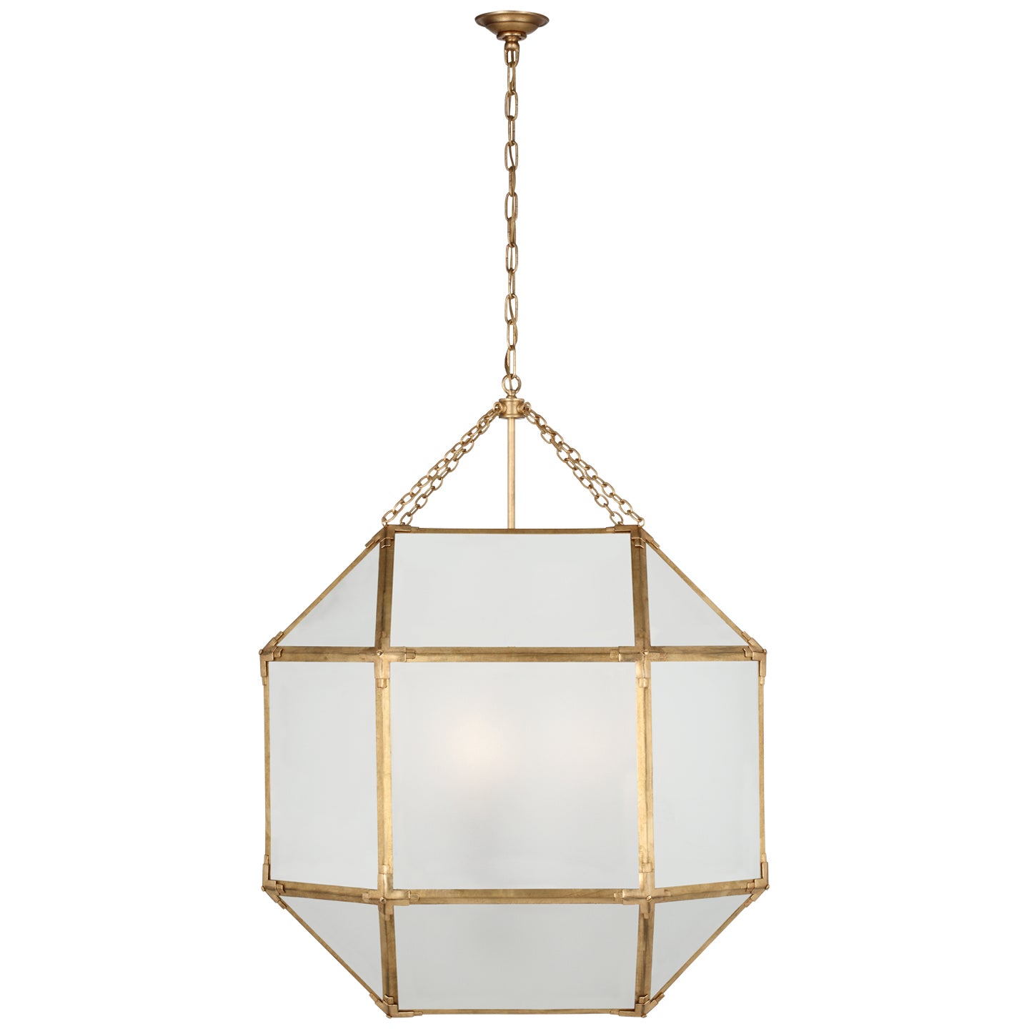 Visual Comfort Signature Canada - SK 5034GI-FG - LED Lantern - Morris - Gilded Iron