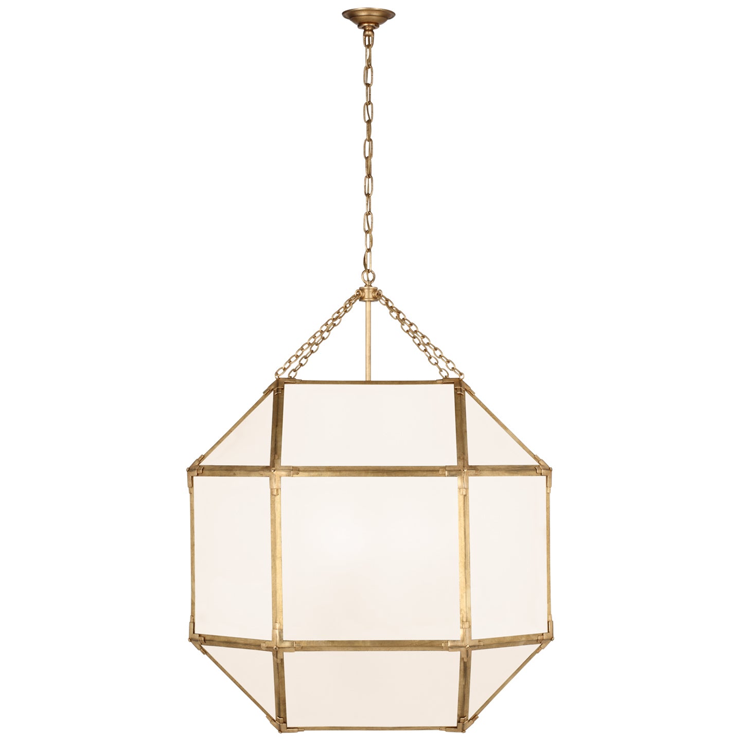 Visual Comfort Signature Canada - SK 5034GI-WG - LED Lantern - Morris - Gilded Iron