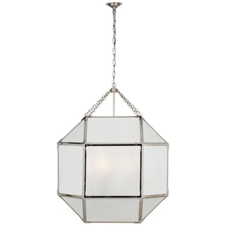 Visual Comfort Signature Canada - SK 5034PN-FG - LED Lantern - Morris - Polished Nickel