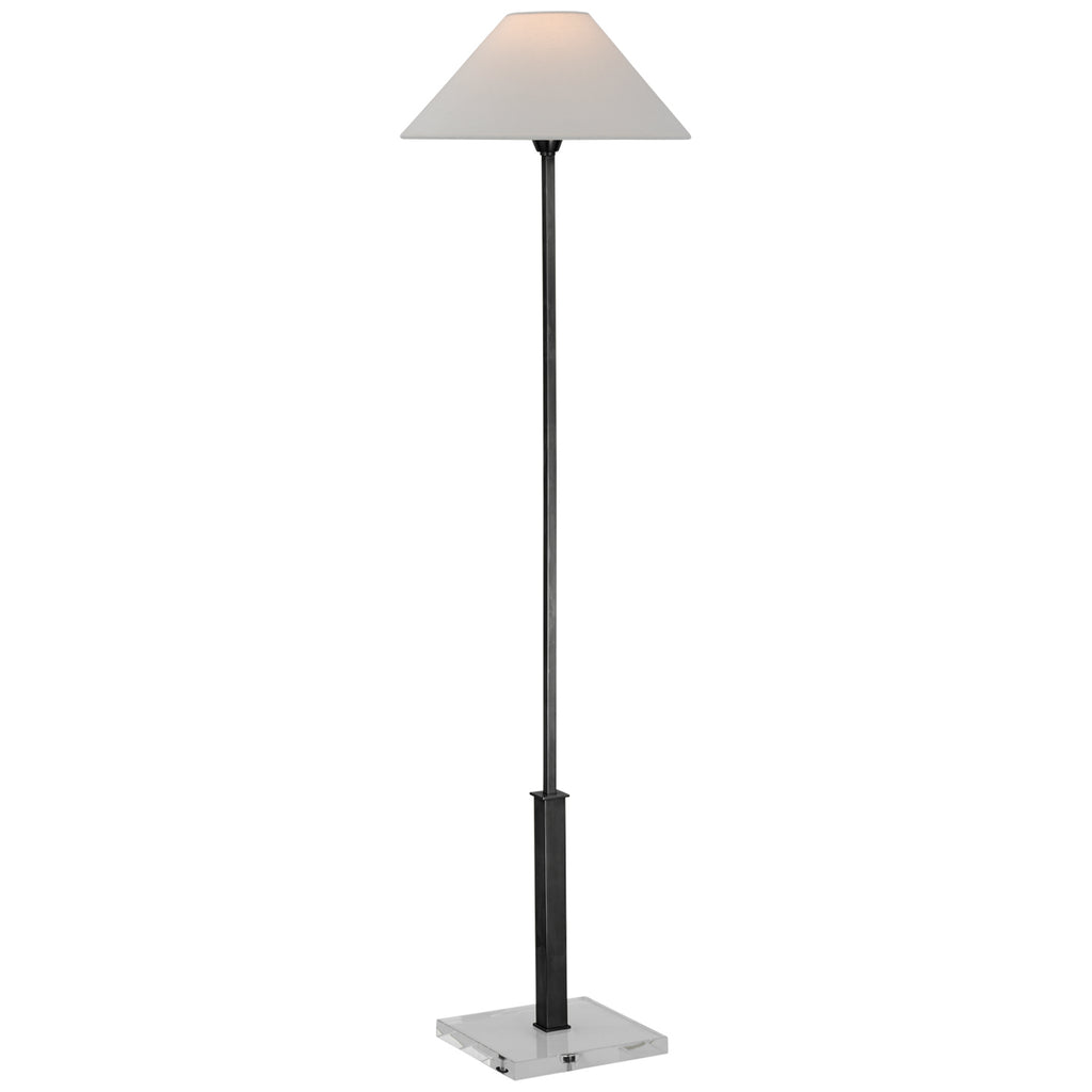 Visual Comfort Signature Canada - SP 1510BZ/CG-L - LED Floor Lamp - Asher - Bronze and Crystal