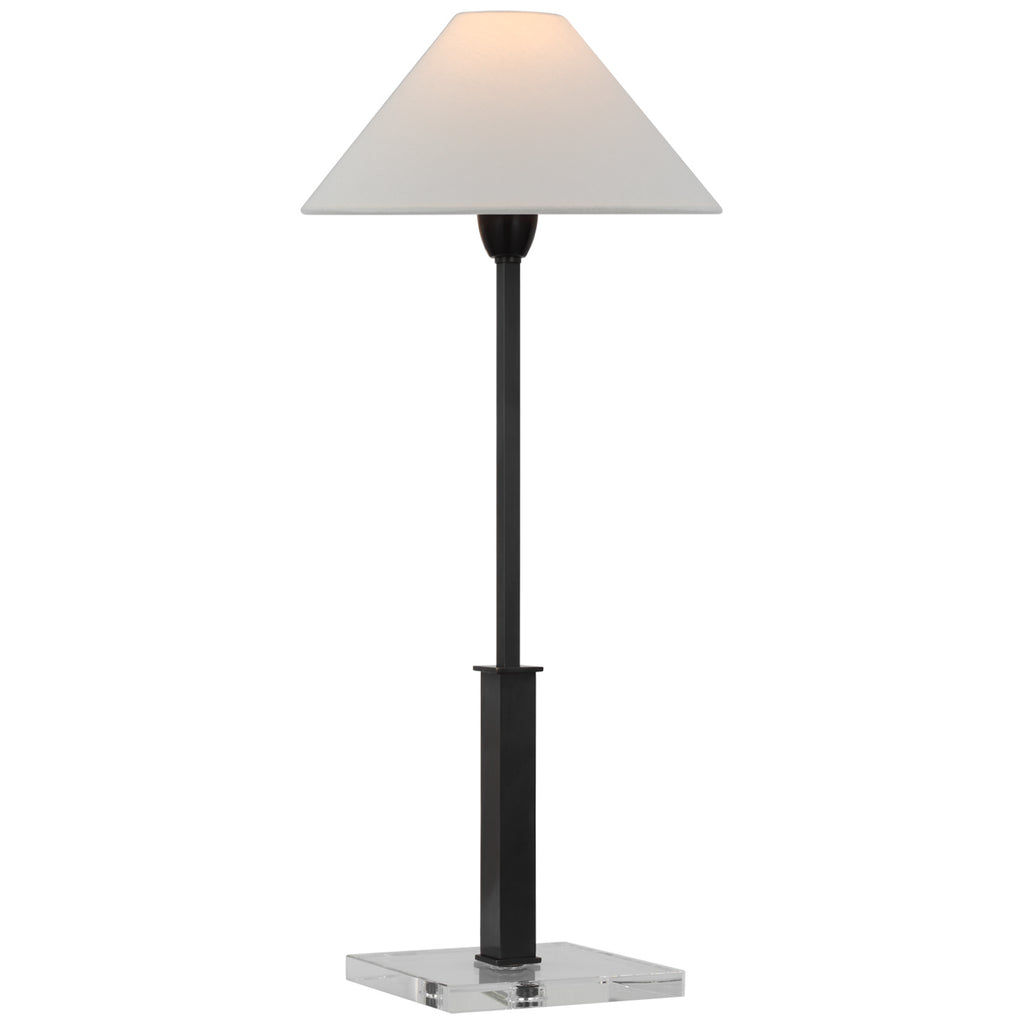 Visual Comfort Signature Canada - SP 3510BZ/CG-L - LED Table Lamp - Asher - Bronze and Crystal