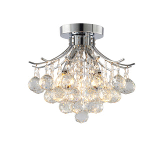 Acushnet Three Light Semi Flush Mount